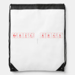 RAHIL KHAN
   Drawstring Backpack