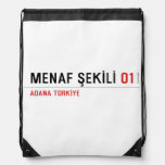 menaf Şekİlİ  Drawstring Backpack