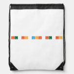 It is what it is  Drawstring Backpack