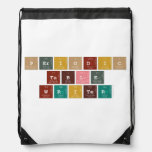 Periodic
 Table
 Writer  Drawstring Backpack