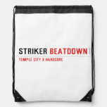 STRIKER  Drawstring Backpack