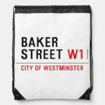 Baker Street  Drawstring Backpack