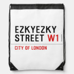 ezkyezky Street  Drawstring Backpack