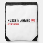 Hussein ahmed  Drawstring Backpack