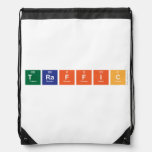 Traffic  Drawstring Backpack