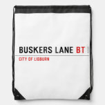 BUSKERS LANE  Drawstring Backpack