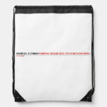SHAHRIZAL B OTHMAN  Drawstring Backpack