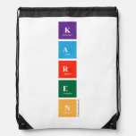 K
 A
 R
 E
 N  Drawstring Backpack