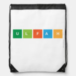 ULFAH
   Drawstring Backpack