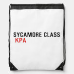 SYCAMORE CLASS   Drawstring Backpack