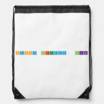Happy birthday, galina  Drawstring Backpack