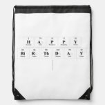 Happy
 Birthday
   Drawstring Backpack