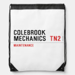 Colebrook Mechanics   Drawstring Backpack