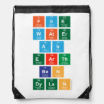fire
 water
 air
 earth
 ben
 dylan  Drawstring Backpack