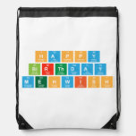 Happy
 birthday
 mehwish  Drawstring Backpack