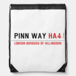 Pinn Way  Drawstring Backpack