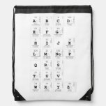 abc|d
 efg
 hijk
 lm|nop
 qrs
 tuv
 wxyz  Drawstring Backpack
