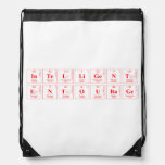 intelligent
 entourage   Drawstring Backpack