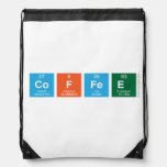 Coffee  Drawstring Backpack