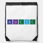Believe   Drawstring Backpack