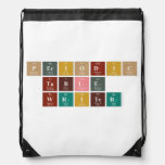 Periodic
 Table
 Writer  Drawstring Backpack
