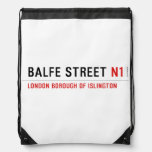 Balfe Street  Drawstring Backpack