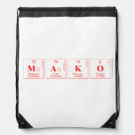 Mako  Drawstring Backpack