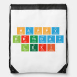 Happy
 Birthday
 Lexi  Drawstring Backpack