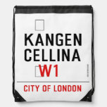    KANGEN CELLINA     Drawstring Backpack