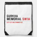 gurkha memorial  Drawstring Backpack