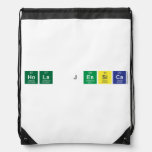 hola jessica  Drawstring Backpack