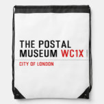 the postal museum  Drawstring Backpack