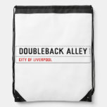 DOUBLEBACK ALLEY  Drawstring Backpack