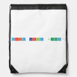 Maria carina questa?  Drawstring Backpack