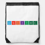 scheikunde  Drawstring Backpack