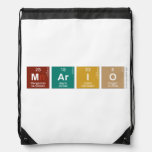Mario  Drawstring Backpack