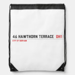 46 Hawthorn Terrace   Drawstring Backpack