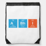Abhi  Drawstring Backpack