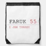 FARUK  Drawstring Backpack