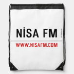 NİSA FM  Drawstring Backpack