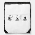 bruh  Drawstring Backpack