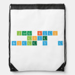 james bryan
 love
 renzle niÑa  Drawstring Backpack
