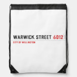 Warwick Street  Drawstring Backpack