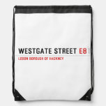 Westgate Street  Drawstring Backpack