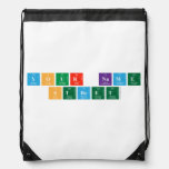 Your Name Street  Drawstring Backpack