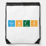 CUNTS  Drawstring Backpack