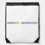 lectura cientifica  Drawstring Backpack