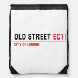old street  Drawstring Backpack