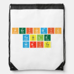 Periodic
 Table
 Write  Drawstring Backpack