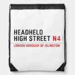 Headheld High Street  Drawstring Backpack